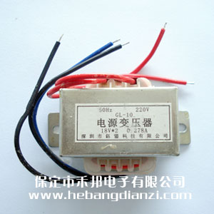 10W电(diàn)源变压器(qì)18V*2