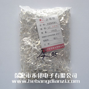 冷压接线端子 U型叉 UT1.5-4 加厚