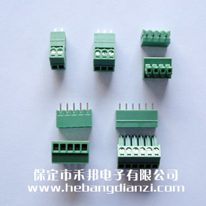 3.5mm间距 -2P,3P,4P,5P,6P绿 立式(shì)插拔端子
